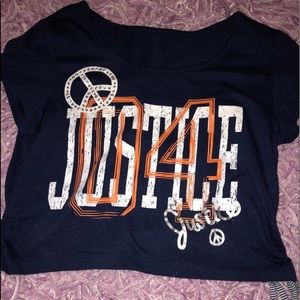 NEGOTIABLE Justice shirt